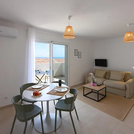 Appartamento Residence Marina di Bravone - appartement 6 personnes (5 adultes max.) Vue Mer 1er etage N58 *